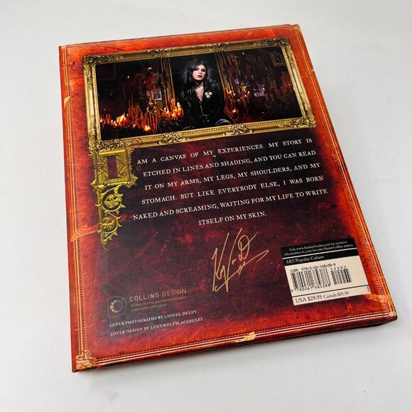 HC 1st SIGNED Kat Von D "High Voltage Tattoo" [2009] LA Ink - Picture 2 of 15